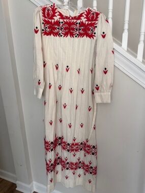 Antik Batik Beautiful Embroidered Maxi Dress